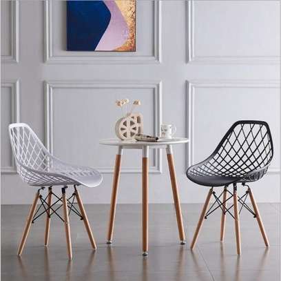 Ventilated Synthetic Outdoor Dining Chair image 3