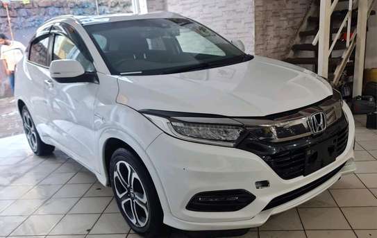 Honda Vezel Hybrid white 2019 2wd image 2