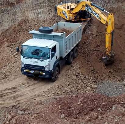 Foundation /Machine cut stones, Red soil & Hardcores image 5