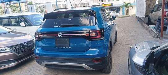 Volkswagen T-Cross Blue 2020 image 9