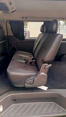 Toyota Hiace short wide super GL 2019 model black color image 8