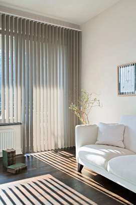 Blinds; Vertical Home Office Curtain Blinds image 12