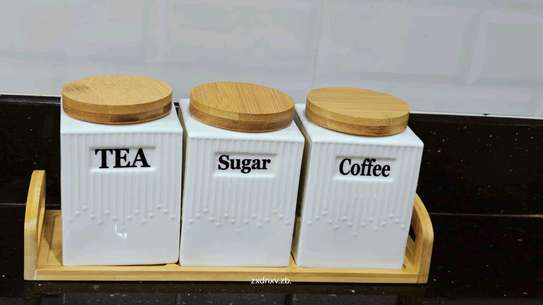 Coffee,tea & sugar set image 3