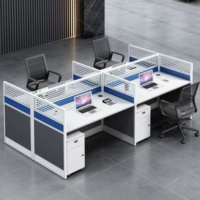 Office Workstation; 4-Way Office Workstation Desk in Nyakoe image 2