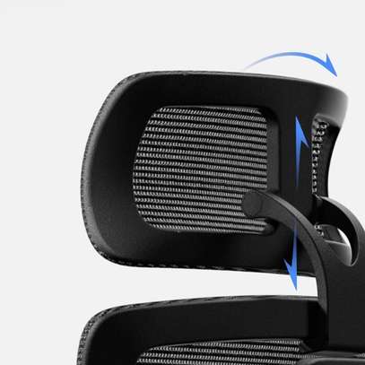 Office Chair: Rolling Office Seat With Lumbar Head & Support image 4