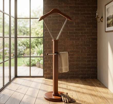Coat Hangers : Executive Mahogany Coat Hanger image 8