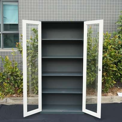 2-Door Glass Front Filing Cabinet image 6