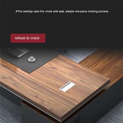 Office Desk: 1.8m, Combo Lock, Locker, E1 Grade Material image 4