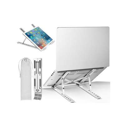 Adjustable Aluminum Laptop Stand Foldable Portable image 2