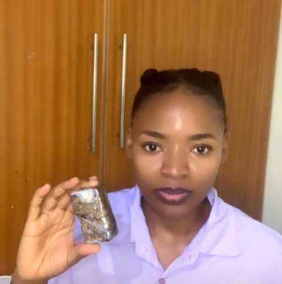 african black soap and raw shea butter image 3