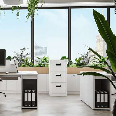 3-Drawer Office Storage Cabinet image 3