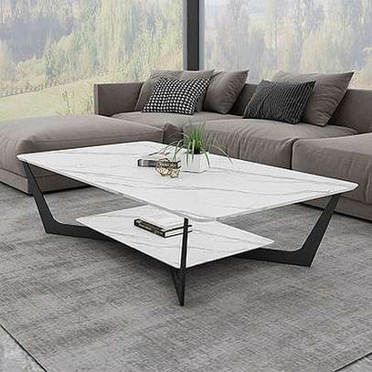 Modern Marble Top Coffee Table image 4