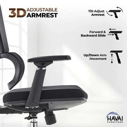 Health Focused Chair: Durable Orthopedic Office Chair image 2