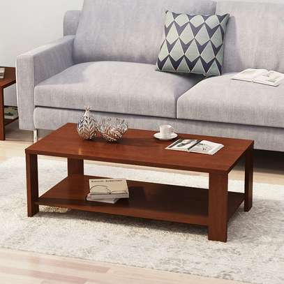 Dining Table: Brown Dining Coffee Table In Metamanywa image 3