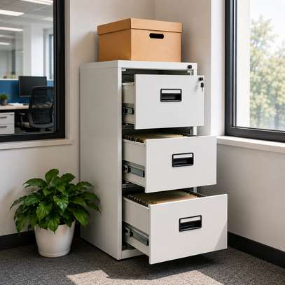 3-Drawer Storage Cabinet image 3