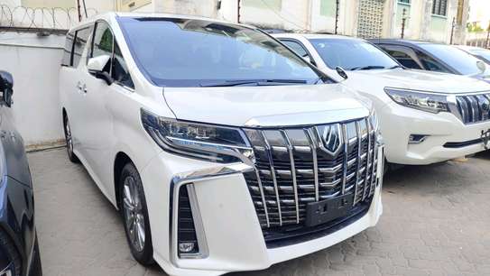 Toyota Alphard Sunroof white 2018 image 3