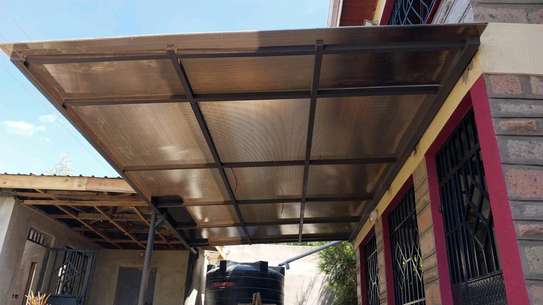 Outdoor shade cover - polycarbonate polycarbonate sheets image 3