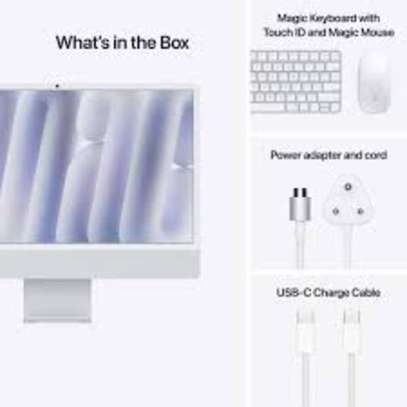 IMAC M4,16GB,256SSD,SIVER,24INCHES/BLUE image 12
