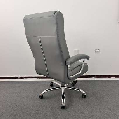 High Back Leather Office Chair image 9