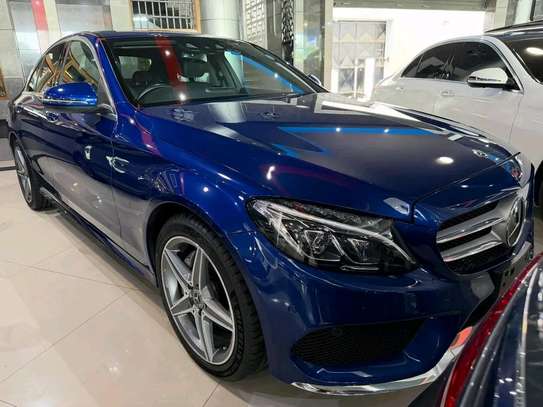 Mercedes Benz AMG C200 blue 2019 image 8