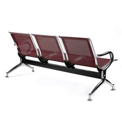 3-Link Metal Reception Bench image 2