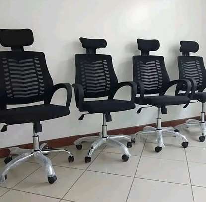 High Back Mesh Office Staff Chair image 8