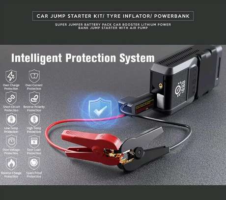 Car Jump Starter With Tyre Inflator And Powerbank In Kenya image 4