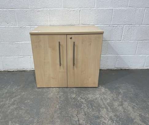 Wooden 2 Door Home Office Storage Cabinet image 8