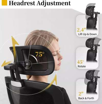 Office Chair : High Back Office Chair with Adjustable image 2