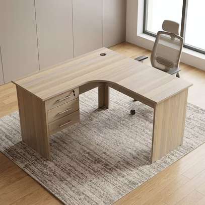 140cm Curved Clerical Study Desk image 6