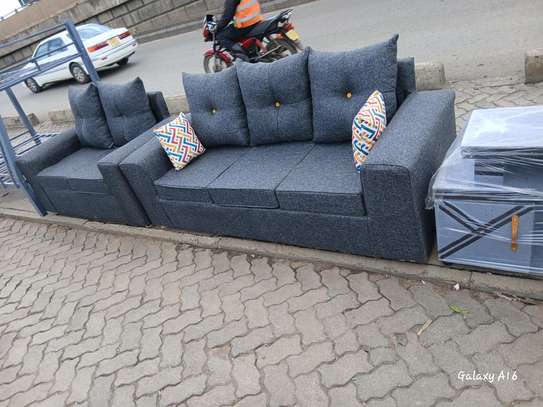 Grey quality five seater sofa set for sale image 3