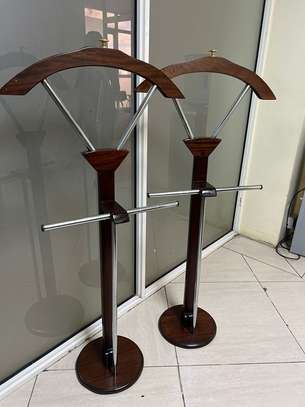 Mahogany Execotive Office Coat Hanger image 11