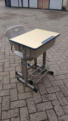 Adjustable School Desks & Chairs Set image 7