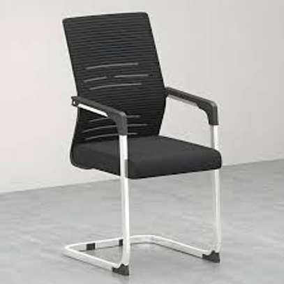 Comfortable Mesh Cantilever Guest Chair image 7