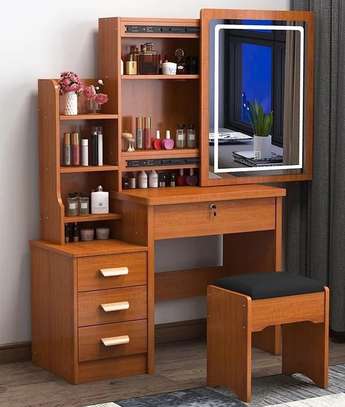 Dresser: Dressing Mirror With  Drawers In Mogonga image 4