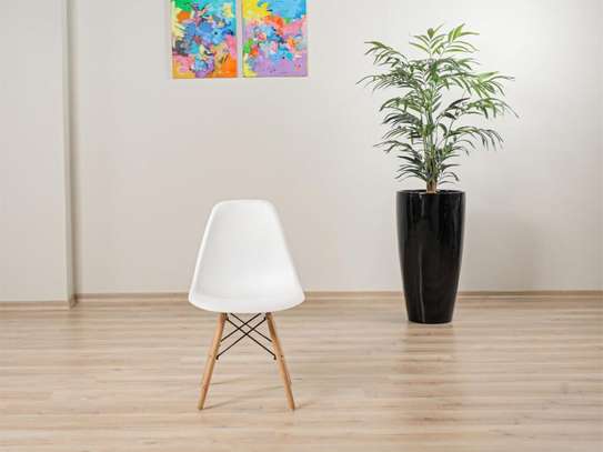 Office Chair; Authentic Eames Layout Dining Chair image 2