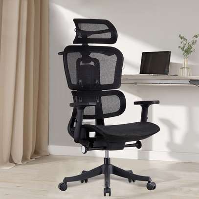 Office Chairs;Modern Black Office Boss Chair In Nyakoe image 3