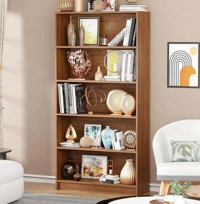 Wooden 5 Tier Open Bookshelf image 10