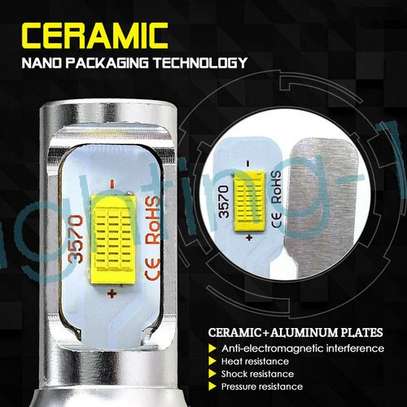 2x H11 Bulbs Fog Light LED Xenon White 6000K Audi A3 8P 8PA image 3