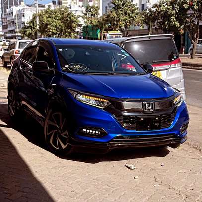 Honda Vezel HR-V Compact SUV Blue Efficient Ride 2019 image 2