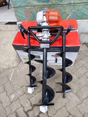 Hawking Earth Auger 4 Stroke Engine with three bits image 3