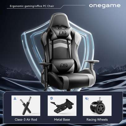 Gaming Chairs: Modern Reclining Orthopedic Gaming Chair image 5
