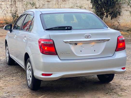Toyota  Axio None hybrid 2019 model silver color. image 5