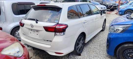 Toyota fielder WxB G white 2017 image 10