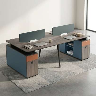 MDF 4 Way Office Workstation image 3