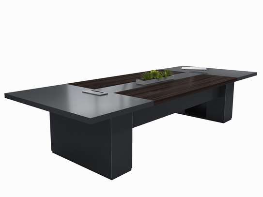 Conference table: 3.0m conference meeting table image 3