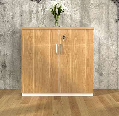 Wooden 2 Door Home Office Storage Cabinet image 7