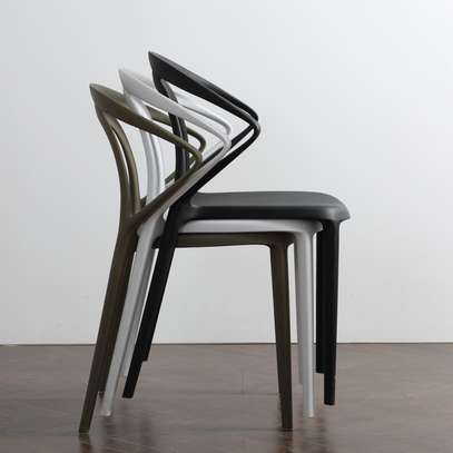 Dining Chairs;Black Plastic Dining Chair  In Bomet image 7