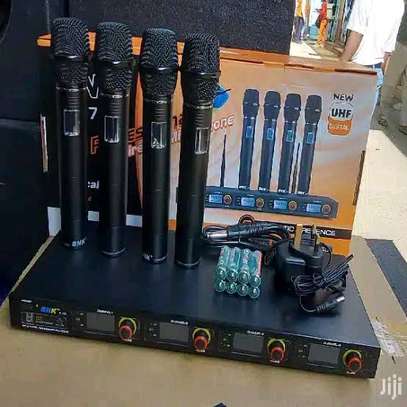 BNK BK804 Wireless Microphone Set 4-Channel VHF image 6