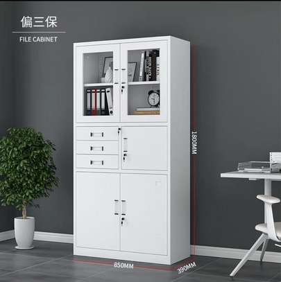 Steel Office Storage Cabinet with Safe image 4